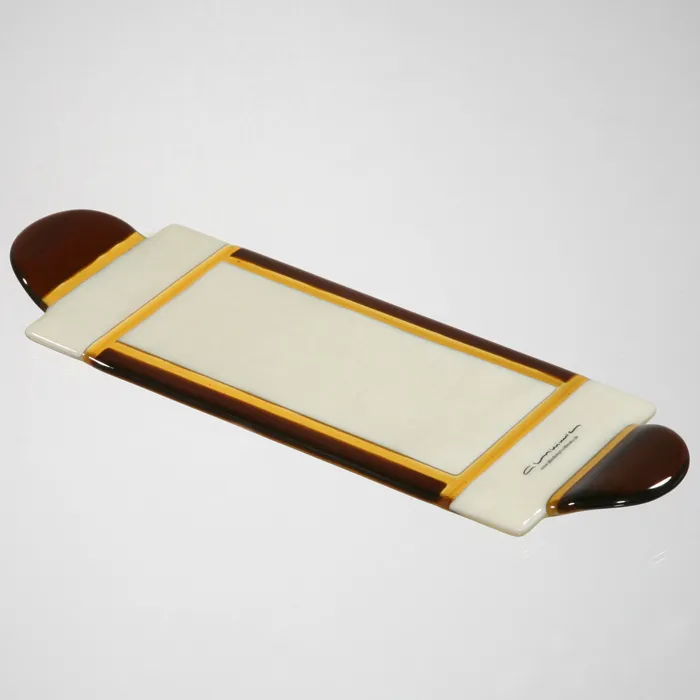 Gebäck- oder Pralinenteller aus Glas